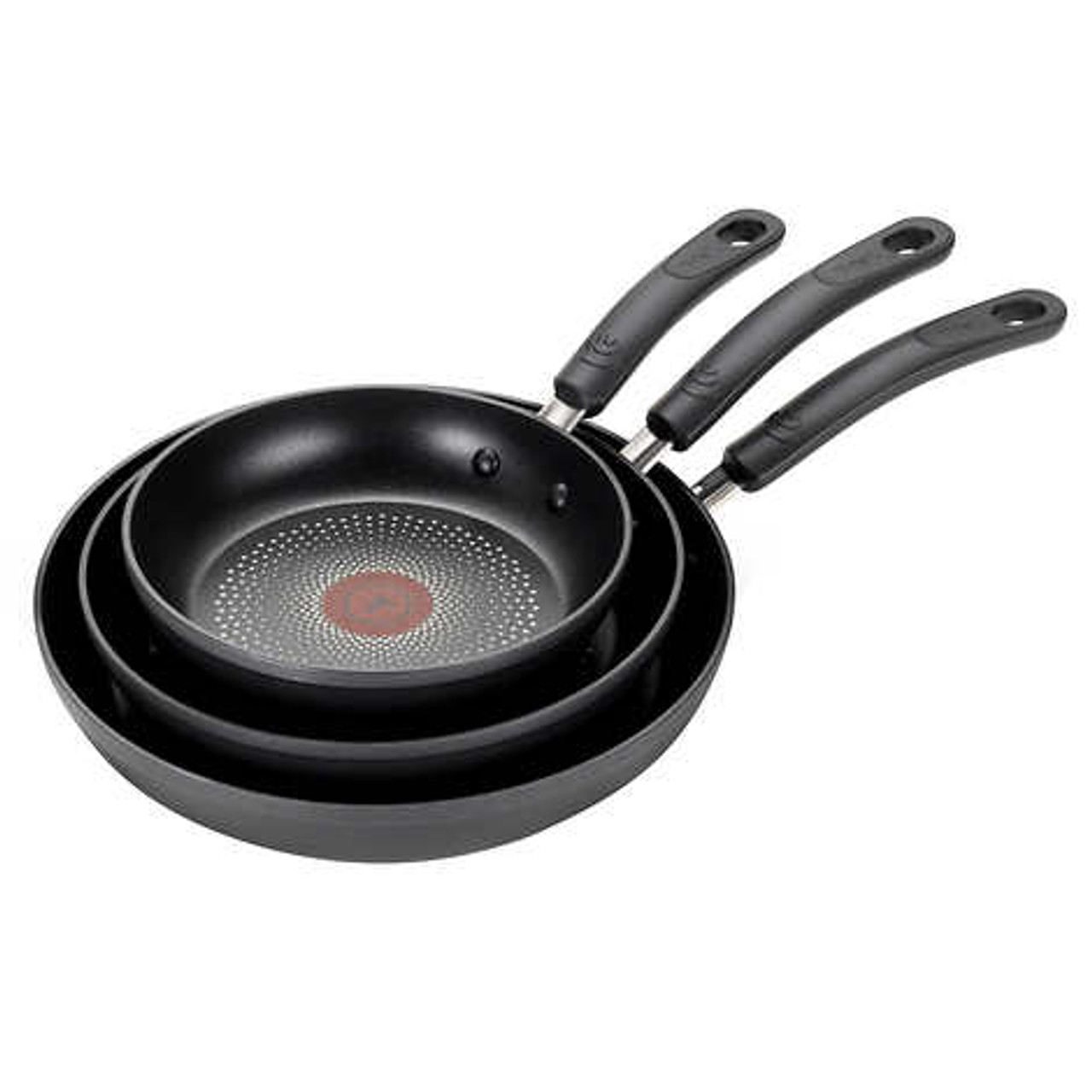 T-fal Kitchen Solutions 21-Piece Nonstick Cookware Set, Black