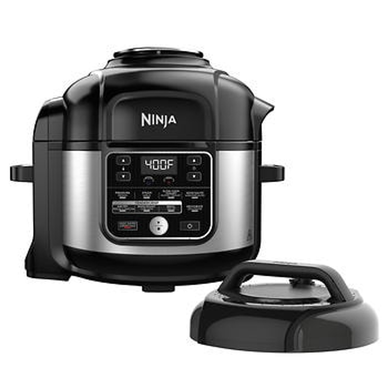 Ninja Foodi 5-in-1 Indoor Grill with Integrated Smart Probe, 3.9 L (4 qt.)  Air Fryer