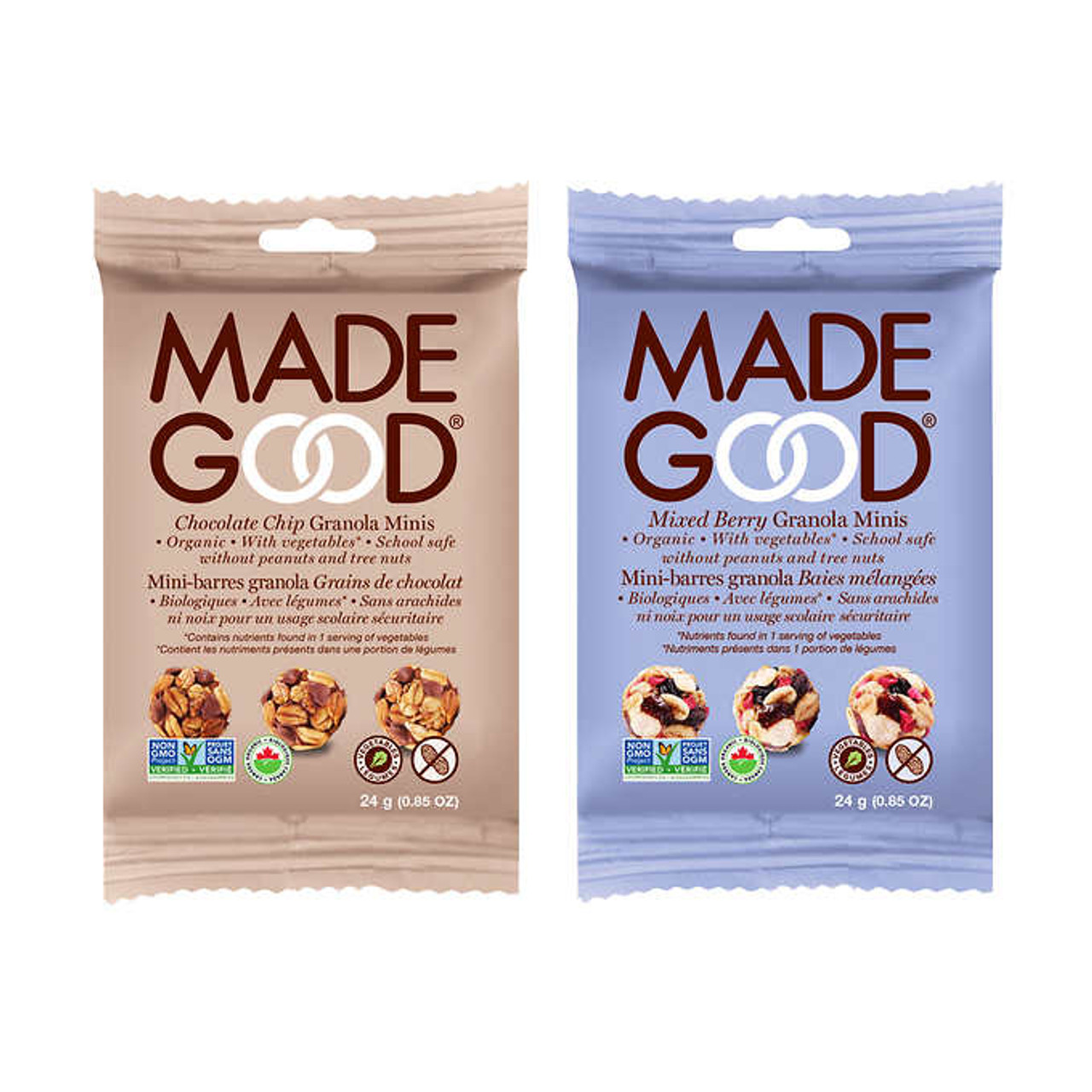 Made Good Granola Minis, Organic Gluten-free 20-count