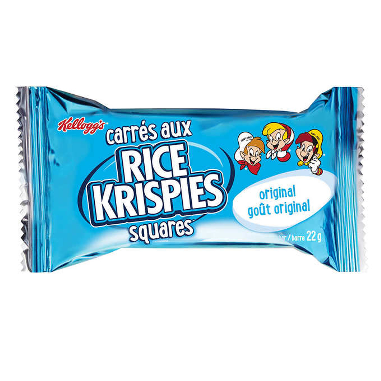 Kellogg's Rice Krispies Squares Bars, 22 g (0.77 oz), 54-pack