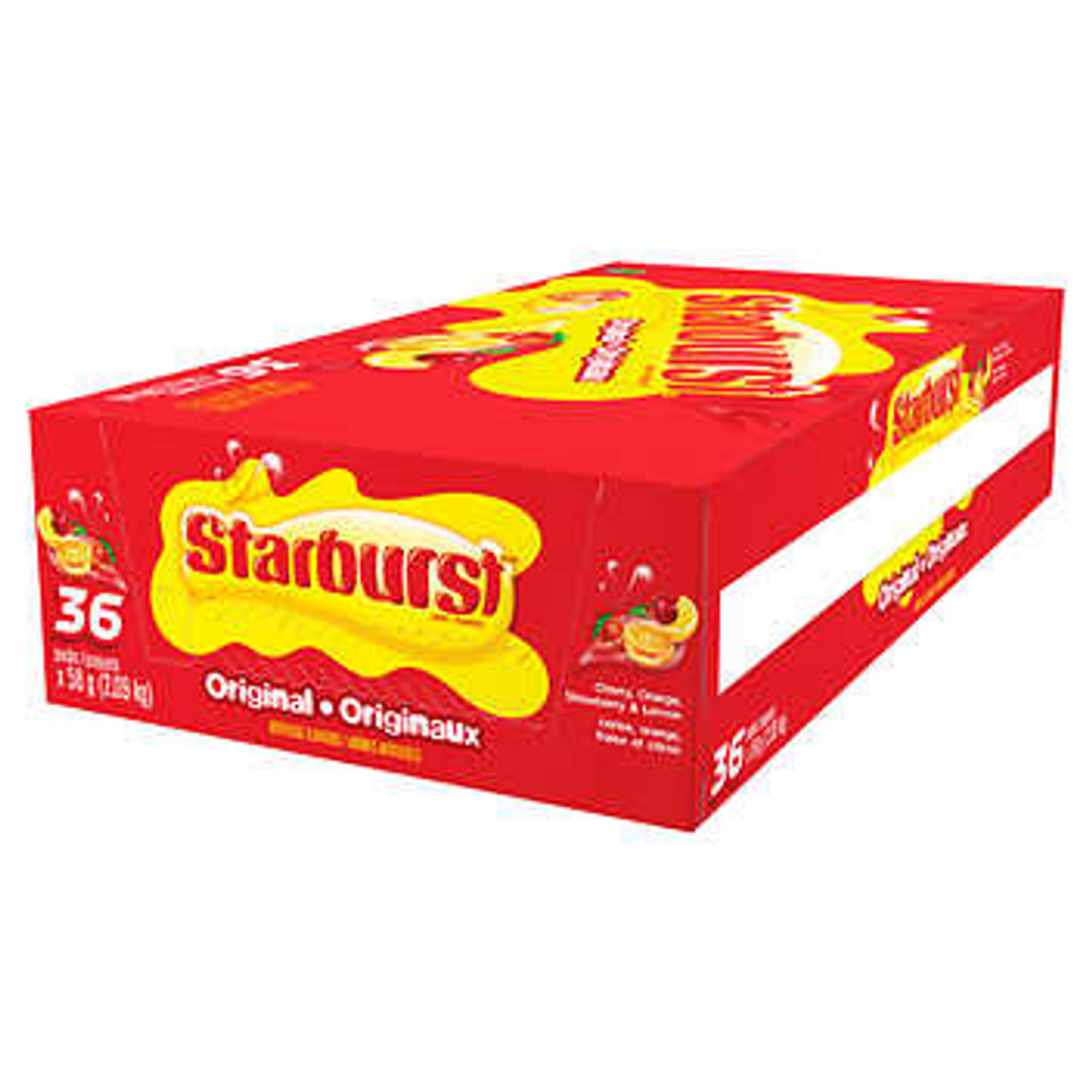 Starburst Original Fruit Candy 36 x 58 g - Unwrap the Flavorful Burst of Fruity Delights- Chicken Pieces