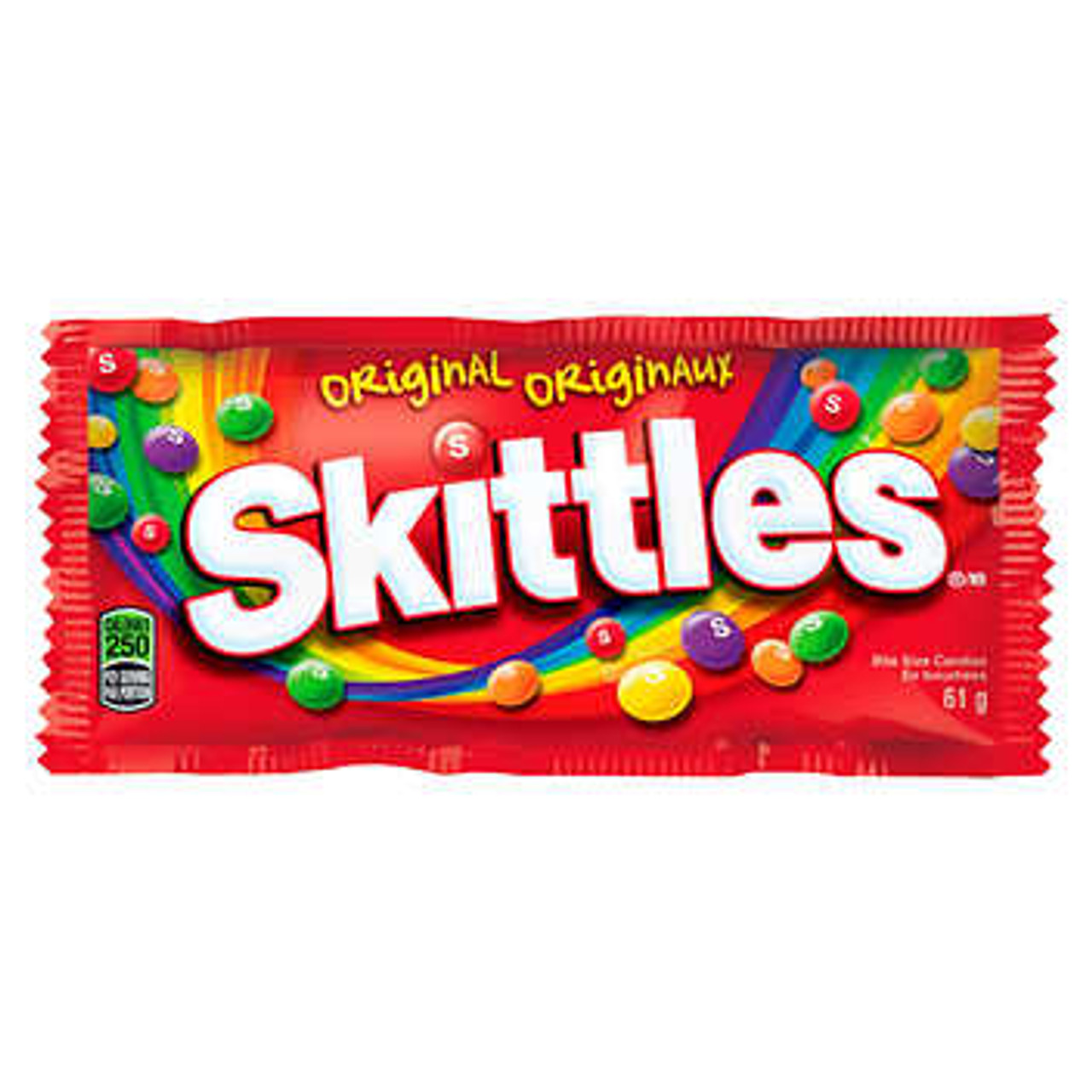 Skittles Original Candy 36-Count - Taste the Rainbow of Fruit Flavors in Every Bite!- Chicken Pieces
