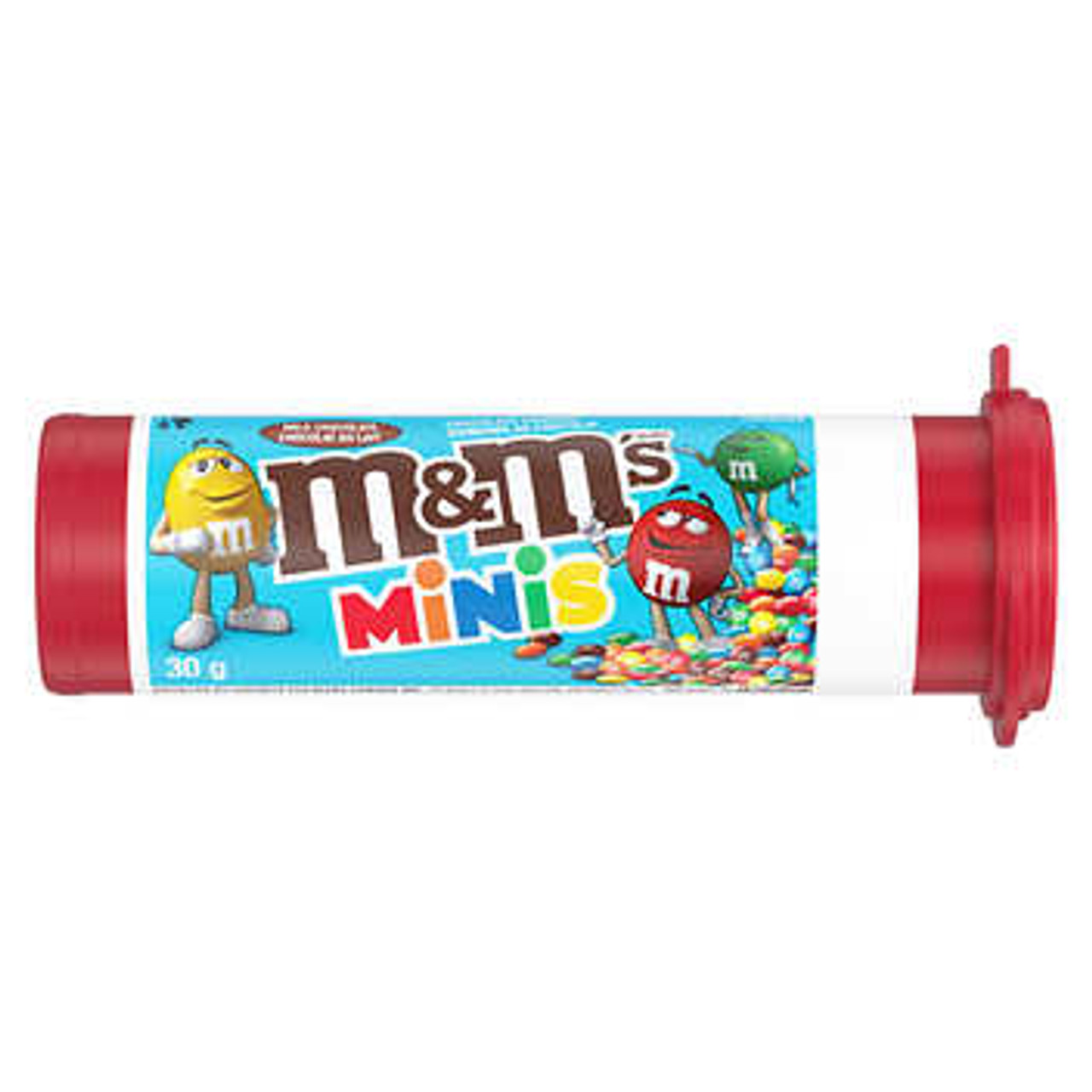 M&M's Minis Milk Chocolate Candies Tubes 24-Pack - Bite-Sized Chocolate Treats in Convenient Tubes!- Chicken Pieces