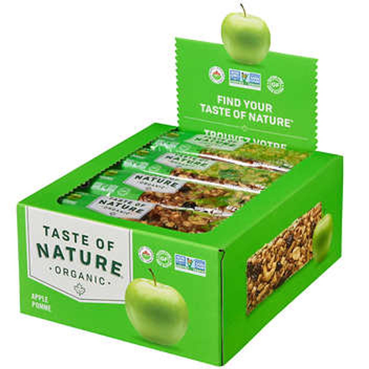 Taste of Nature Organic Apple Snack Bars - Nature's Goodness in Every Bite- Chicken Pieces