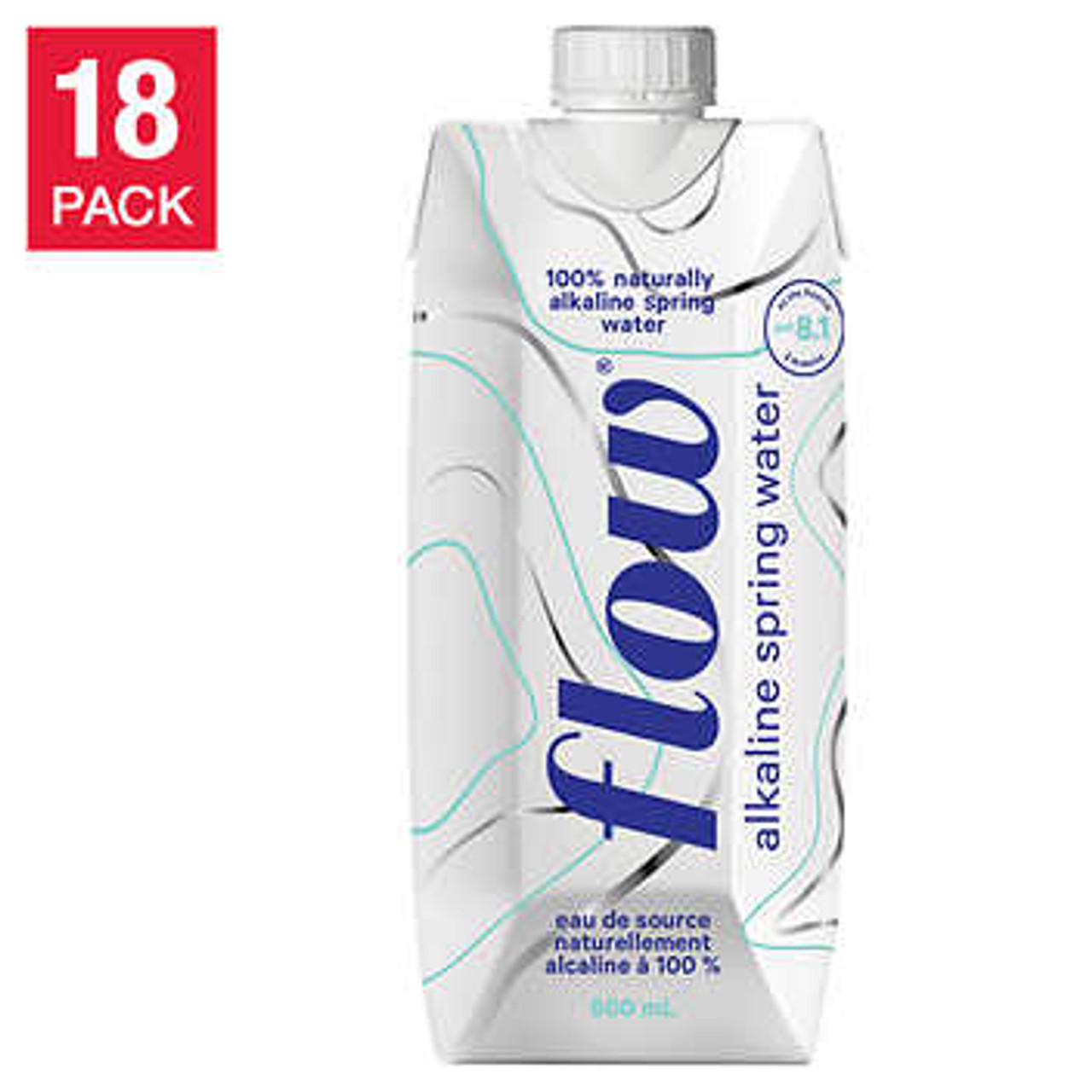 Flow Naturally Alkaline Original Spring Water - 18 Bottles, 500 mL Each - Hydration with a Natural pH Balance
- Chicken Pieces