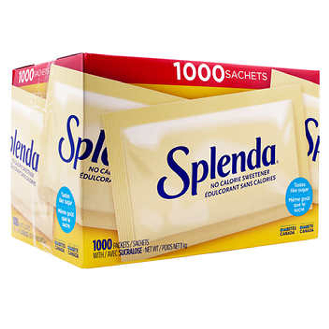 Splenda No Calorie Sweetener Packets - 1000-Count - Sweeten Without the Calories- Chicken Pieces