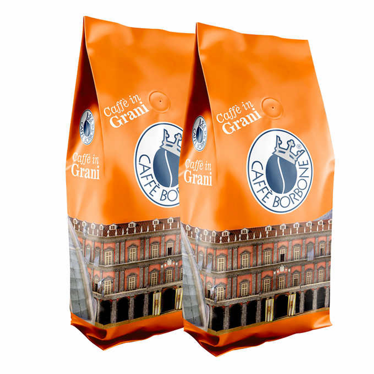 Caffe Borbone Palazzo Nobile Whole Coffee Beans - 2 x 1 kg - Exquisite Italian Coffee Elegance- Chicken Pieces