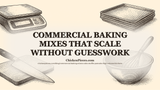 Commercial Baking Mixes That Scale Without Guesswork