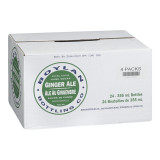 Boylan's Ginger Ale Soft Drink, Glass | 355ML/Unit, 24 Units/Case