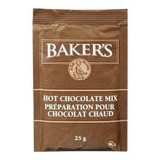 Bakers Instant Powder Hot Chocolate Drink Mix, Individual 25G | 50X25G/Unit, 2 Units/Case