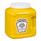 Heinz Yellow Mustard, Big Plastic | 2.84L/Unit, 4 Units/Case