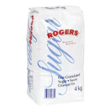 Rogers Fine Granulated Sugar, Bag | 4KG/Unit, 6 Units/Case