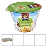Quaker Apple Cinnamon Instant Oatmeal, Cup | 43G/Unit, 12 Units/Case