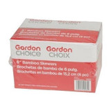 Gordon Choice GFS Bamboo Skewers, 6In, 6X16X100Ct | 16X100U/Unit, 6 Units/Case