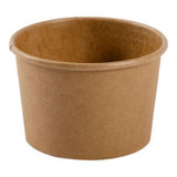 Hy Pax 8oz Kraft Paper Containers, Eco Friendly | 1000UN/Unit, 1 Unit/Case