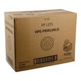 Hy Pax Plastic Lids, For 8oz Paper Container, Ecology Friendly | 1000UN/Unit, 1 Unit/Case
