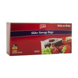 Gordon Choice GFS Large Clear Plastic Bags, 26.8X27.9Cm, With Reclosable Slider | 75UN/Unit, 6 Units/Case