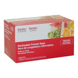 Gordon Choice GFS Medium Clear Plastic Reclosable Freezer Bags, 7 X 8In | 120UN/Unit, 6 Units/Case