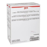 Gordon Choice GFS 1 Compartment Hinged White Foam Containers, 9 X 9 X 3.5In | 2X75UN/Unit, 1 Unit/Case