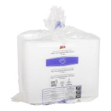 Gordon Choice GFS 3 Compartment Hinged White Foam Containers, 8.4 X 8.2 X 3In | 2X75UN/Unit, 1 Unit/Case