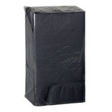 Gordon Choice GFS  Dinner Napkins, 2Ply 1/8 Fold Black 15 X 17In | 50UN/Unit, 12 Units/Case