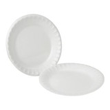 Gordon Choice GFS  9In White Foam Plates, Satin | 500UN/Unit, 1 Unit/Case