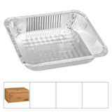 Gordon Choice GFS  Steam Pans, Aluminum Foil Half Size Deep, 12.75X10.375X2.6 | 100UN/Unit, 1 Unit/Case