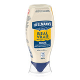 Hellmann's Real Mayonnaise, Squeeze Bottle | 340ML/Unit, 8 Units/Case