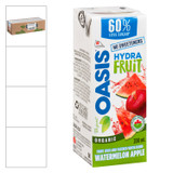 Oasis Watermelon Apple Hydrafruit Juice Boxes, Box | 200ML/Unit, 30 Units/Case