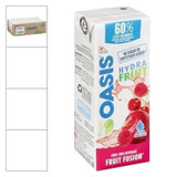 Oasis Fruit Fusion Hydrafruit Juice Boxes, 100 Percent | 200ML/Unit, 30 Units/Case