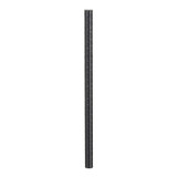 Stone Straw 6In Super Jumbo Black Paper Straws, Unwrapped | 300UN/Unit, 4 Units/Case
