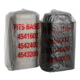 Microraves 32oz Black Plastic Wave Containers, With Dome Lid | 126UN/Unit, 1 Unit/Case