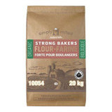 Simply Milled Strong Bakers Organic Flour Bulk Food Service | 20KG/44 Lbs