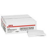 Gordon Choice GFS  Wax Dry Sheets, Wa X 12 X 12In White Utility | 2000UN/Unit, 1 Unit/Case