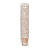 Gordon Choice GFS  8oz Paper Hot Drink Cups, Burlap Swirl Design | 50UN/Unit, 20 Units/Case