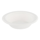 Gordon Choice 12oz White Bagasse Paper Bowls, Micro, Freezer Safe, Ecology Friendly | 125UN/Unit, 8 Units/Case