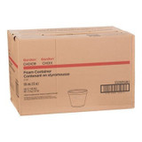 Gordon Choice GFS 12oz White Foam Containers | 25UN/Unit, 20 Units/Case