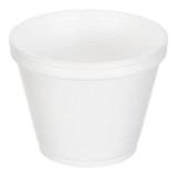 Gordon Choice GFS 12oz White Foam Containers | 25UN/Unit, 20 Units/Case