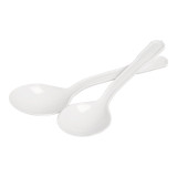 Polar White Biodegradable Plastic Soup Spoons, Ecology Friendly, Cutlery | 1UN/Unit, 1000 Units/Case