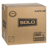 Solo Clear Plastic Flat Lids, For 2.5oz/3.5oz Portion Cup | 2500UN/Unit, 1 Unit/Case