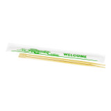 Import Wood Chopsticks, Wrapped | 100UN/Unit, 20 Units/Case