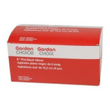 Gordon Choice GFS Black Flat Stirrers, 6In | 1000UN/Unit, 10 Units/Case