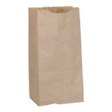Rosenbloom 2Lb Kraft Paper Bags, 4 X 2.5 X 8In | 500UN/Unit, 1 Unit/Case