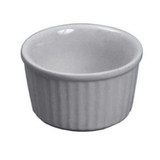 Magnum 2.5oz White Ceramic Fluted Ramekins | 24UN/Unit, 1 Unit/Case