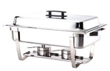 Browne & Co 9Qt Rectangular Full Size Economy Chafer | 1UN/Unit, 1 Unit/Case