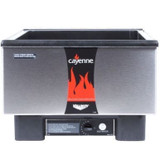 Wendy's Cayenne Chili Full Size Countertop Warmer with Stainless Steel Exterior - 120V, 700W