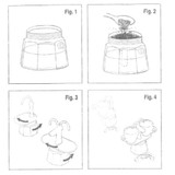 Bialetti 2 Cups Mini Express BLACK Stovetop Espresso Maker|Machine à expresso sur cuisinière Bialetti 2 tasses Mini Express NOIR