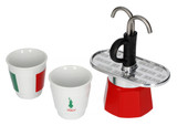 Bialetti 2 Cups Mini Express ITALIA Stovetop Espresso Maker