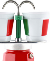Bialetti 2 Cups Mini Express ITALIA Stovetop Espresso Maker