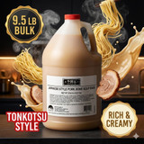 Lee Kum Kee 9.5 lb Tub of Japanese-Style Pork Bone Soup Base for Restaurants.-Chicken Pieces